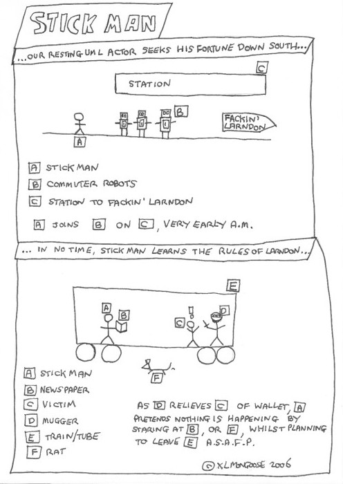 Just a face in a crowd...